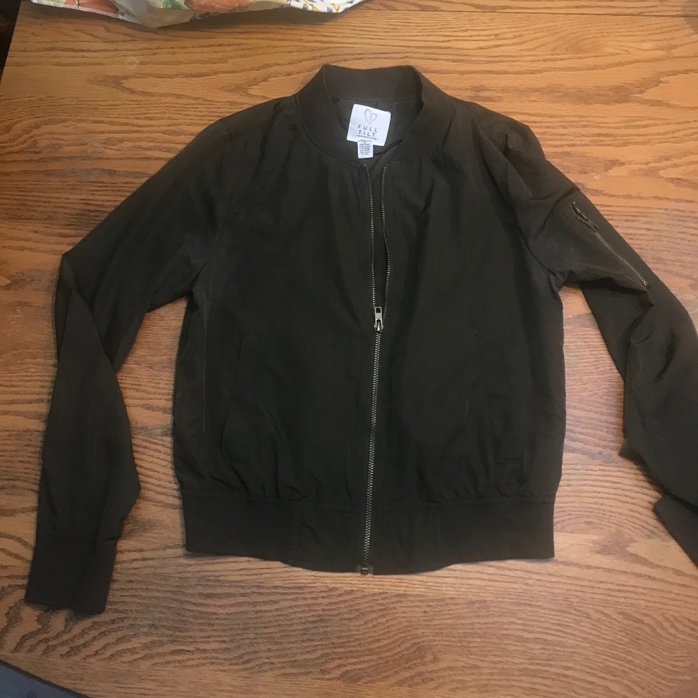 Full Tilt Olive Green Lightweight Jacket